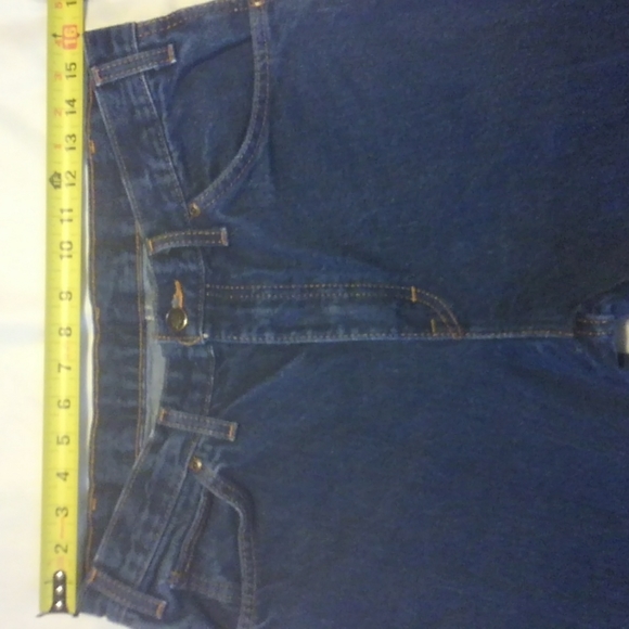 Dickies Cotton Denim Blue Jeans Straight Leg Dark Wash 33X32 - Picture 2 of 8